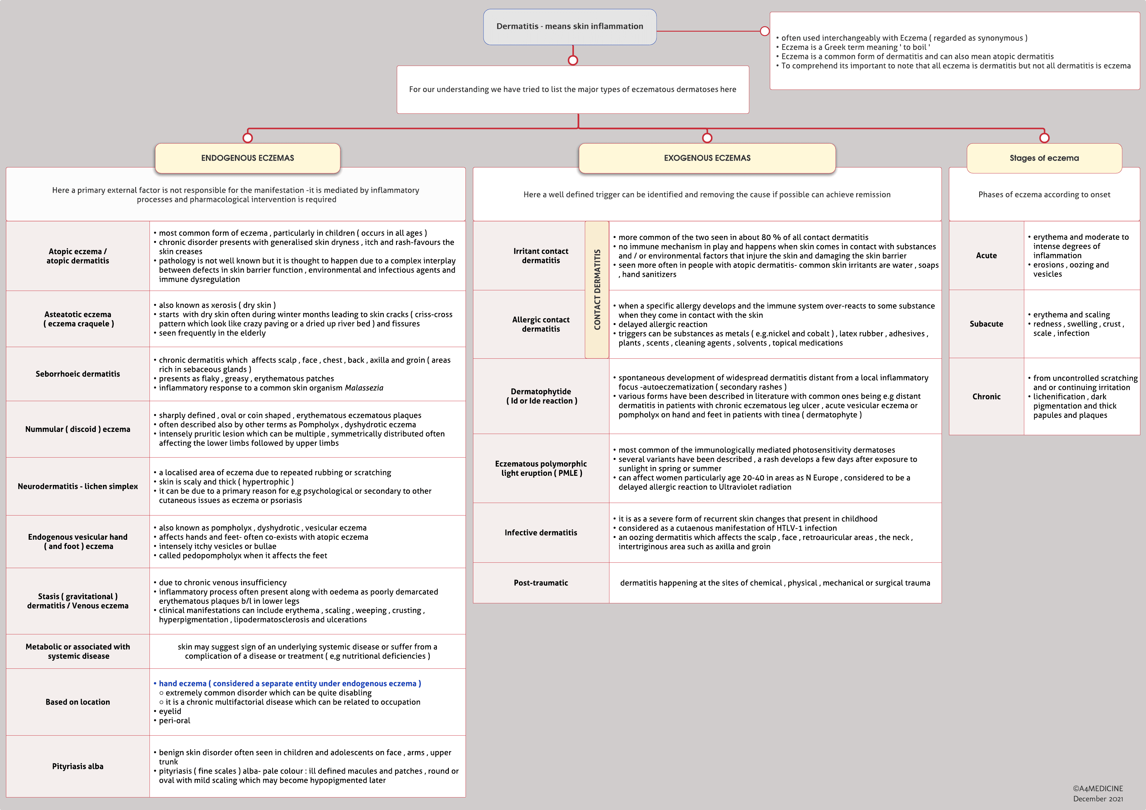 Dermatitis -overview